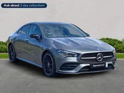 Grey Used 2023 Mercedes CLA200 AMG Line Premium Plus Coupe | £30,449 (Fair price)
