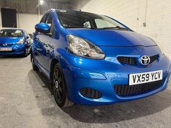Blue Used 2009 Toyota Aygo Hatchback | £4,250 (Fair price)