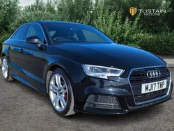 Black Used 2017 Audi A3 S-Line Sedan | £14,999 (Good price)