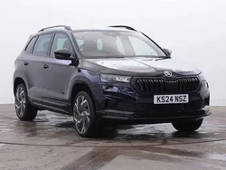 Black Used 2024 Skoda Karoq SportLine SUV | £29,934 (Fair price)