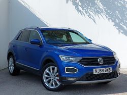 Blue Used 2019 VW T-Roc SEL SUV | £15,998 (Fair price)