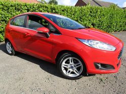 Red Used 2013 Ford Fiesta Zetec Hatchback | £4,237 (Fair price)