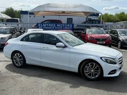 White Used 2014 Mercedes C250 Sedan | £7,799 (A bit pricey)