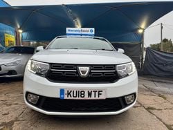 White Used 2018 Dacia Sandero Lauréate Hatchback | £4,295 (Fair price)