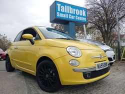 Yellow Used 2009 Fiat 500C Pop Cabriolet | £2,995 (Fair price)