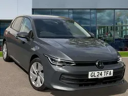 Dolphin grey metallic Used 2024 VW Golf VIII Match Hatchback | £20,997 (Fair price)