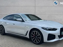 Mineral white metallic Used 2024 BMW i4 M Sport Sedan | £36,335 (Super price)