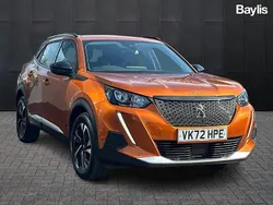 Orange Used 2022 Peugeot 2008 Allure+ SUV | £13,891 (Fair price)