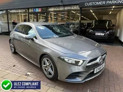 Grey Used 2018 Mercedes A200 AMG line Hatchback | £16,499 (A bit pricey)