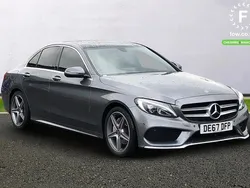 Grey Used 2017 Mercedes C220 Active Sedan | £15,399 (A bit pricey)