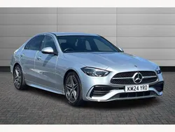 Silver Used 2024 Mercedes C200 AMG line Sedan | £33,595 (A bit pricey)