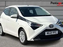 White Used 2021 Toyota Aygo X-play Hatchback | £8,750 (Good price)