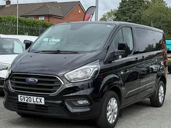 Black Used 2020 Ford Transit Custom Limited Van | £14,495 (Good price)