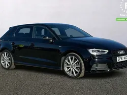 Black Used 2017 Audi A3 Sportback Black Edition Hatchback | £15,099 (Fair price)