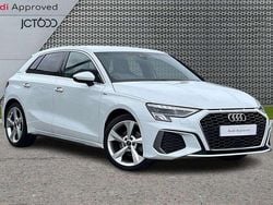 White Used 2023 Audi A3 S-Line Hatchback | £20,527 (Fair price)