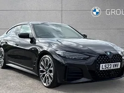 Black Used 2023 BMW 420 Gran Coupé M Sport Coupe | £33,490 (Fair price)