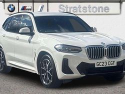 White Used 2023 BMW X3 M Sport SUV | £36,295 (Fair price)
