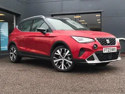 Red Used 2023 Seat Arona Xperience Lux SUV | £17,750 (Fair price)
