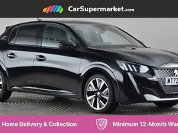 Black Used 2022 Peugeot 208 GT Hatchback | £12,347 (Fair price)