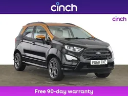 Black Used 2018 Ford Ecosport ST-Line SUV | £9,449 (Fair price)