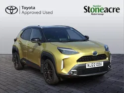 Yellow Used 2022 Toyota Yaris Cross SUV | £20,500 (Fair price)