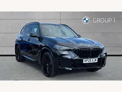 Black Used 2025 BMW X5 M Sport SUV | £69,850