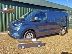 Blue New 2024 Ford Transit Custom Limited Van | £24,995 (Fair price)