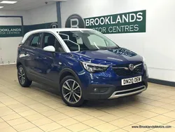 Blue Used 2020 Vauxhall Crossland X Elite SUV | £9,320 (Fair price)