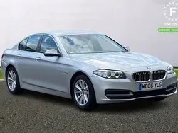 Silver Used 2016 BMW 520 Comfort Edition Sedan | £11,599 (Good price)