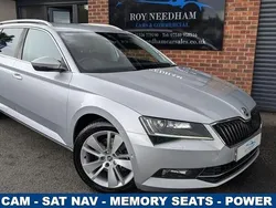 Silver Used 2016 Skoda Superb SE L Executive Estate | £12,990 (Fair price)