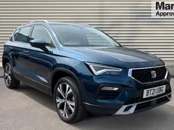 Lava blue Used 2021 Seat Ateca SE Technology SUV | £16,160 (Fair price)