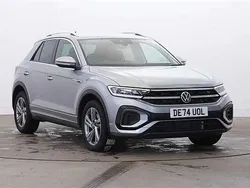 Silver Used 2024 VW T-Roc R-line SUV | £27,989 (Fair price)