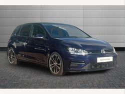 Blue Used 2019 VW Golf VII R-line Hatchback | £17,990 (Fair price)