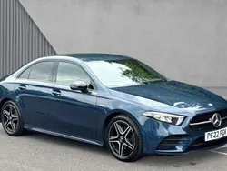 Blue Used 2022 Mercedes A180 Executive Sedan | £21,841 (Fair price)