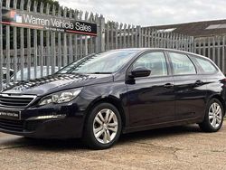 Blue Used 2015 Peugeot 308 Active Estate | £5,495 (Fair price)