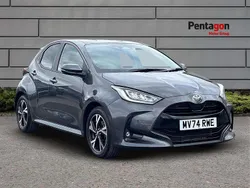 Grey Used 2024 Toyota Yaris Hybrid Design Hatchback | £19,499 (Fair price)