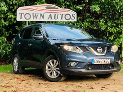 Blue Used 2017 Nissan X-Trail Acenta SUV | £11,990 (Good price)