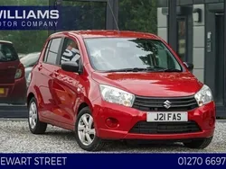 Red Used 2016 Suzuki Celerio SZ3 Hatchback | £4,623 (Fair price)