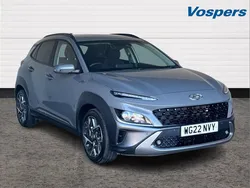 Grey Used 2022 Hyundai Kona Premium SUV | £17,950 (Fair price)