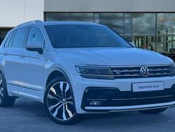 White Used 2019 VW Tiguan R-line SUV | £20,704 (Fair price)
