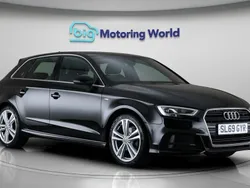 Black Used 2019 Audi A3 Sportback S-Line Hatchback | £17,000 (Good price)