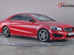Red Used 2015 Mercedes CLA180 AMG Sedan | £13,395 (Fair price)