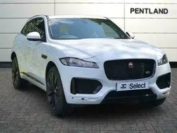White Used 2018 Jaguar F-Pace S SUV | £21,500