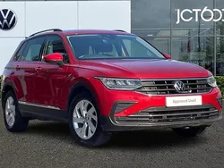 Red Used 2022 VW Tiguan Life SUV | £20,709 (Super price)