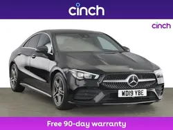 Black Used 2019 Mercedes CLA200 AMG line Coupe | £19,449 (Fair price)