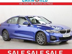 Blue Used 2020 BMW 330e M Sport Sedan | £15,454 (Fair price)
