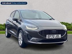 Grey Used 2022 Ford Fiesta Titanium Hatchback | £12,799 (Fair price)