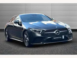Grey Used 2021 Mercedes CLS350 AMG line Coupe | £29,990