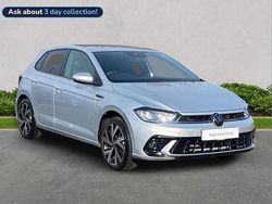 Silver Used 2025 VW Polo R-line Hatchback | £22,123 (Fair price)