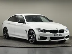 Alpinweiss 3 Used 2021 BMW 420 Gran Coupé M Sport Coupe | £15,250